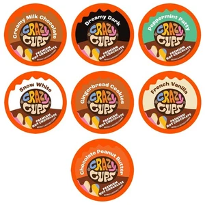 Crazy Cups 30 Count Hot Chocolate Pods Variety Gift Set For Keurig Brewers - Picture 1 of 7