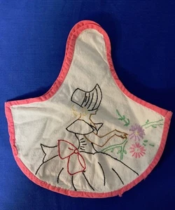 Vintage hand embroidered linen. Unknown purpose. - Picture 1 of 6