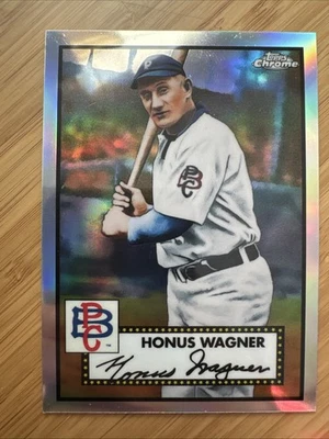 Honus Wagner 2021 Topps cromo platino aniversario refractor piratas #616 Foto 1 de 2