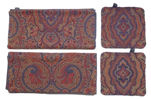 Ralph Lauren Home VTG Paisley Medallion (2) Bath Towel (2) Washcloth VTG 90s USA - Picture 1 of 19