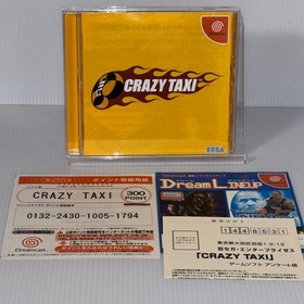 Crazy Taxi HDR-0053 Dreamcast SEGA Japanese  Retro Game