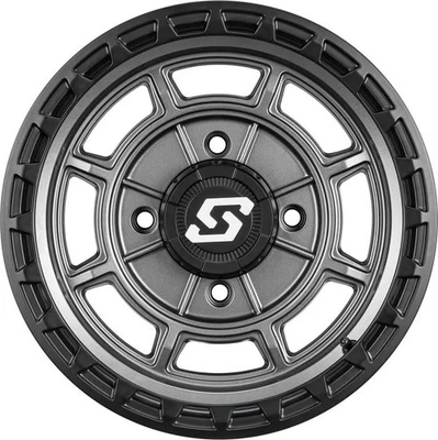 Sedona Rift Wheel - 14x7 - 5+2 Offset - 4/156 ATV/UTV Snowmobile A22CG-47056+10S - Image 1 of 4