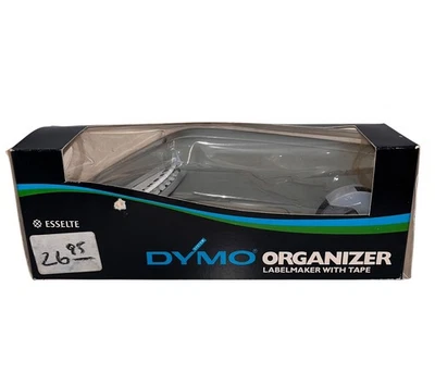 Vintage DYMO 1610 Label Maker Organizer Handheld Lightweight 1/4" 3/8" w/Tape - Image 1 of 4