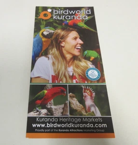 Birdworld Kuranda Brochure - Cassowary, Rainbow Lorikeets & Galahs - Queensland - Picture 1 of 10
