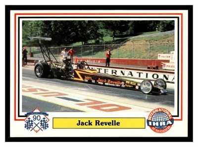 Jack Revelle #75 1990 Checkered Flag IHRA - Image 1 of 2