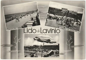 LIDO DI LAVINIO - ROMA - VEDUTINE - VIAGG. 1956 -58102- - Picture 1 of 1