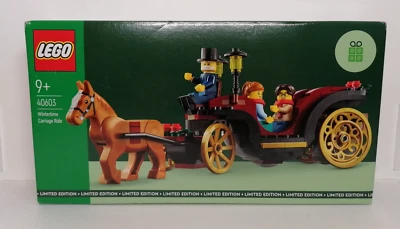LEGO 40603 Wintertime Carriage Ride Calèche de Noël Christmas Neuf New - Photo 1/4