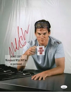 Foto autografiada firmada a mano de Michael C Hall Dexter 8 x 10" 6594 - Imagen 1 de 1