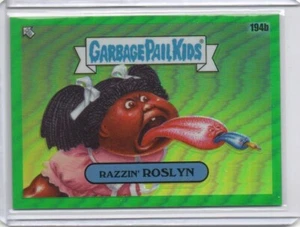2022 Garbage Pail Kids C5 Razzin' Roslyn Green Refractor 152/299 Free Shipping - Picture 1 of 2