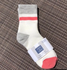 NWT Janie & Jack Girls Striped Socks 2T-3T - Picture 1 of 2
