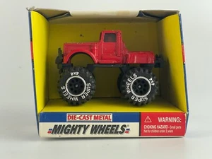 DE COLECCIÓN SOMA DIE-FUNDIDO METAL Y PLÁSTICO RUEDAS PODEROSAS ROJO 4X4 EN CAJA ORIGINAL - Imagen 1 de 3