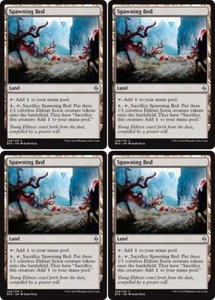 MTG - 4x SPAWNING BED - Battle for Zendikar (U) - Picture 1 of 1