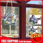 Special Shaped+Round Diamond Painting Wall Decor Wreath(Butterfly And Flower #2)