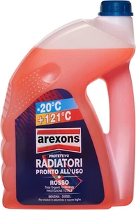 Liquido Antigelo Radiatori Rosso -20° +121° Arexons Auto Moto con Imbuto 4,5 Lt. - Foto 1 di 3