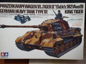 NEW TAMIYA Tamiya 1/16 German Heavy Tank King Tiger Radio Controlled Tank - Picture 1 of 1
