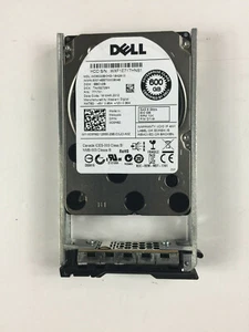 2 discos duros Dell 600 GB 10K 6G SAS 2,5" C5R62 con bandeja 0C5R62 WD6000BKHG - Imagen 1 de 3