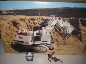 LIEBHERR R 996 BAGGER HOCHLÖFFEL RAUPEN #2811.0 CONRAD 1:50 OVP - Picture 1 of 8
