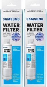 DA29-00020B Compatible with Samsung HAFCIN Refrigerator Water Filter (2 Pack) - Picture 1 of 5