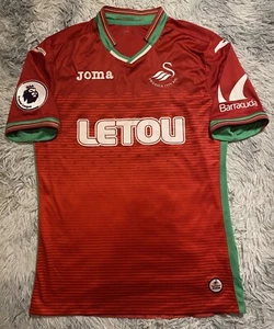 Swansea City 2017/18 Match Issue Jersey English Premier League Player Spec - Picture 1 of 5