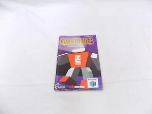 Nintendo 64 N64 Robotron 64 Instruction Manual Only - Picture 1 of 1