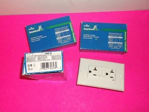 (3) LEVITON SMARTLOCK PRO LIGHTED GFI 7899-W WHITE NIB - Picture 1 of 1