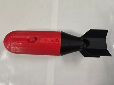 Fake Bomb / Ordinance For RC Airplane : For use with E-Flite Bomb Drop EFLA405 - Image 1 of 4