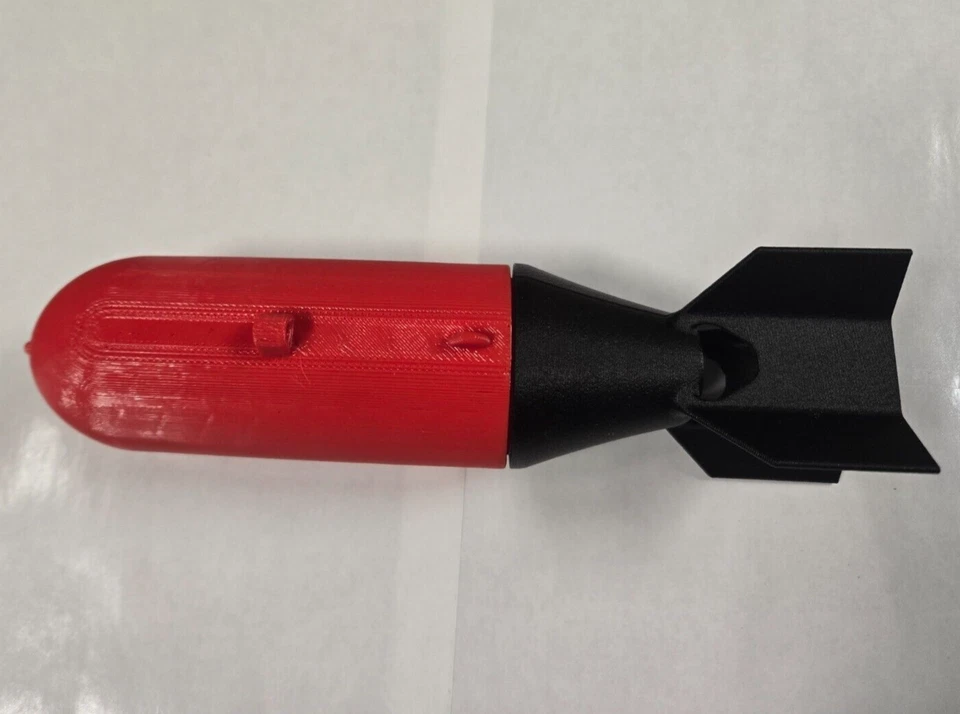 Fake Bomb / Ordinance For RC Airplane : For use with E-Flite Bomb Drop EFLA405 - Image 1 of 4