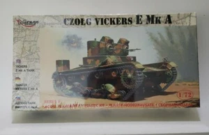 Czolg Vickers E Mk A Escala 1:72 Kit Modelo - Imagen 1 de 3