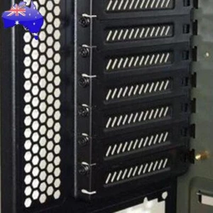 5pcs Heat Dissipation PCI Baffle Expansion Slot Cover Plate for Computer PC Case - Afbeelding 1 van 8