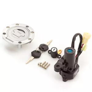 USA Stock Ignition Switch Seat Lock Key For Yamaha YZF R6 2003-2005 2004 - Foto 1 di 7