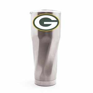 Green Bay Packers 30oz Double Wall Stainless Steel Thermo Tumbler - Picture 1 of 1
