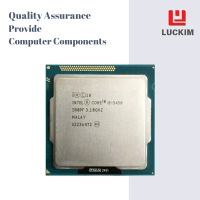 CPU Intel Core i5-3450 - Socket LGA 1155 4 núcleos 4 hilos 3,1 GHz 6 MB de caché L3 Foto 1 de 4