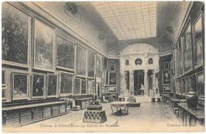 Château de CHANTILLY 60 Galerie Peintures CPA écrite à Mr Colomb  Aurillac 1905 - Imagen 1 de 2