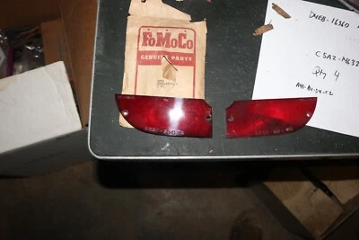 Nuevo de Lote Antiguo Ford Mercury Comet Station Wagon 1960 61 L/H R/H lentes de luz trasera inferiores C0GY Foto 1 de 4