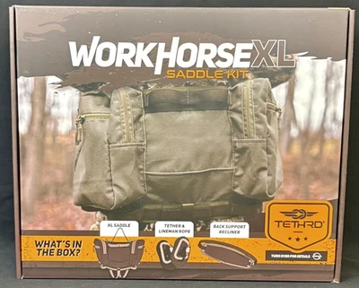 Tethrd Workhorse Saddle Kit Size XL Timber Color New - Image 1 of 2