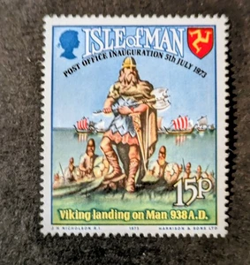  Isle of Man 1973 Fine Mint Inauguration of Postal Independence Sg 34 MNH - Picture 1 of 1