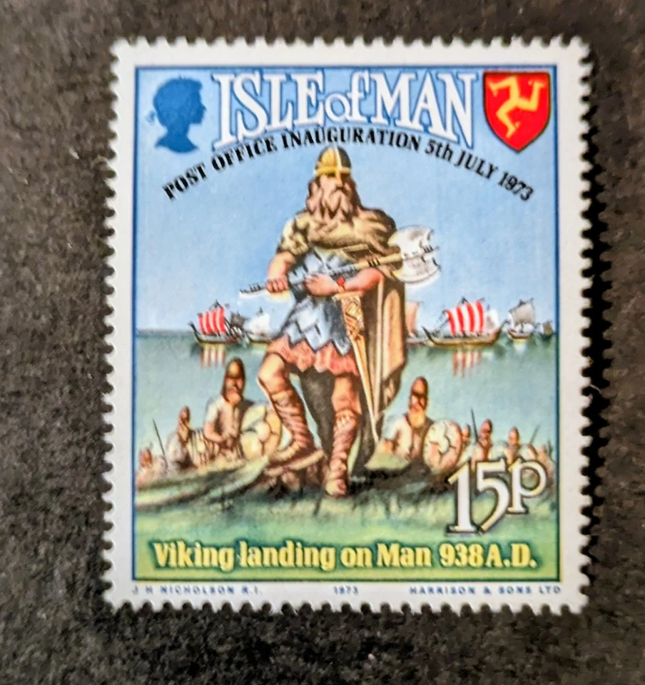  Isle of Man 1973 Fine Mint Inauguration of Postal Independence Sg 34 MNH - Image 1 of 1