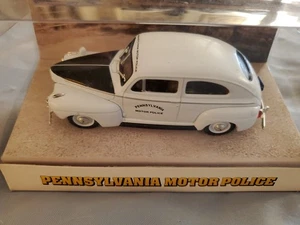1/43 1941 Ford Deluxe Pennsylvania Motor Police New White Rose - Picture 1 of 4