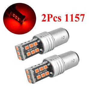 2X Red 1157 2357 LED Brake Stop Tail Light Bulbs For Kia Sorento Optima Nissan - Bild 1 von 11