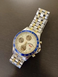 ✅ RARE West End Swiss Watch Automatic Chronograph Valjoux 7750 Movement ✅ - Picture 1 of 23