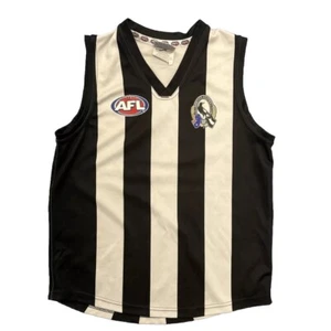 Collingwood Magpies AFL Sekem Kids Size 12 Jersey - Picture 1 of 7