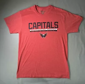 Champion Washington Capitals Hockey Tshirt Mens medium - Picture 1 of 7