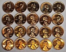 Lincoln Proof Cent Lot: 20 Great Pennies 1959-1974 + No Reserve Free Ship (AF74)