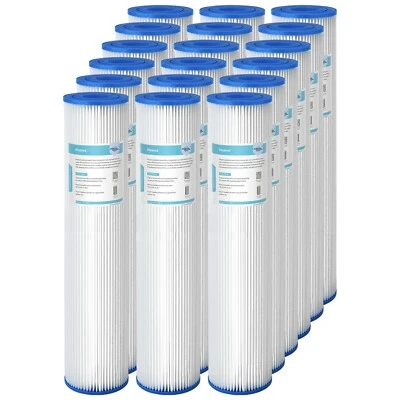 18PCS 20"x4.5" for Big Blue Whole House Pleated Sediment Water Filter Cartridges - Image 1 of 4