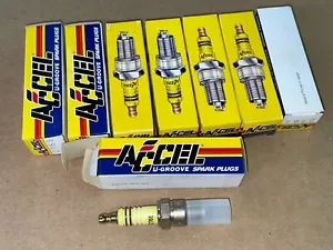 (QTY 8) Accel High Performance u groove Spark Plugs 276s - Foto 1 di 4