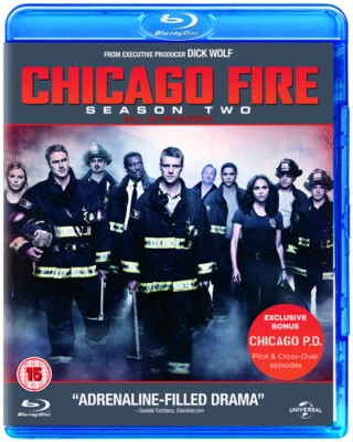 Chicago Fire: Season Two Blu-Ray (2014) Jesse Spencer cert 15 5 discs - Image 1 of 2