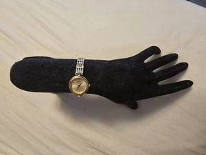 Vintage Bucherer Gold Plated Swiss Made Quatz Ladies Watch - Picture 1 of 9