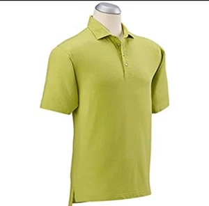 Bobby Jones Solid Stretch Cotton Short Sleeve Golf Polo Small Mint NWT - Picture 1 of 5