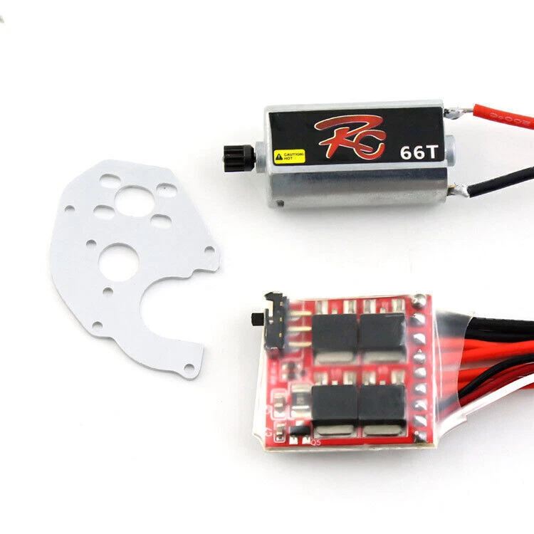 For 1/24 Simulation Model Car Axial SCX24 90081C10 Motor ESC Modification - Image 1 of 4