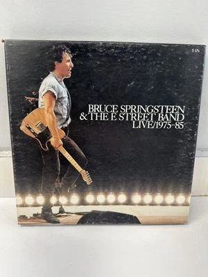 Vintage Bruce Springsteen E Street Band Live 1975-85 Vinyl 5LP Box Set Rock - Image 1 of 4